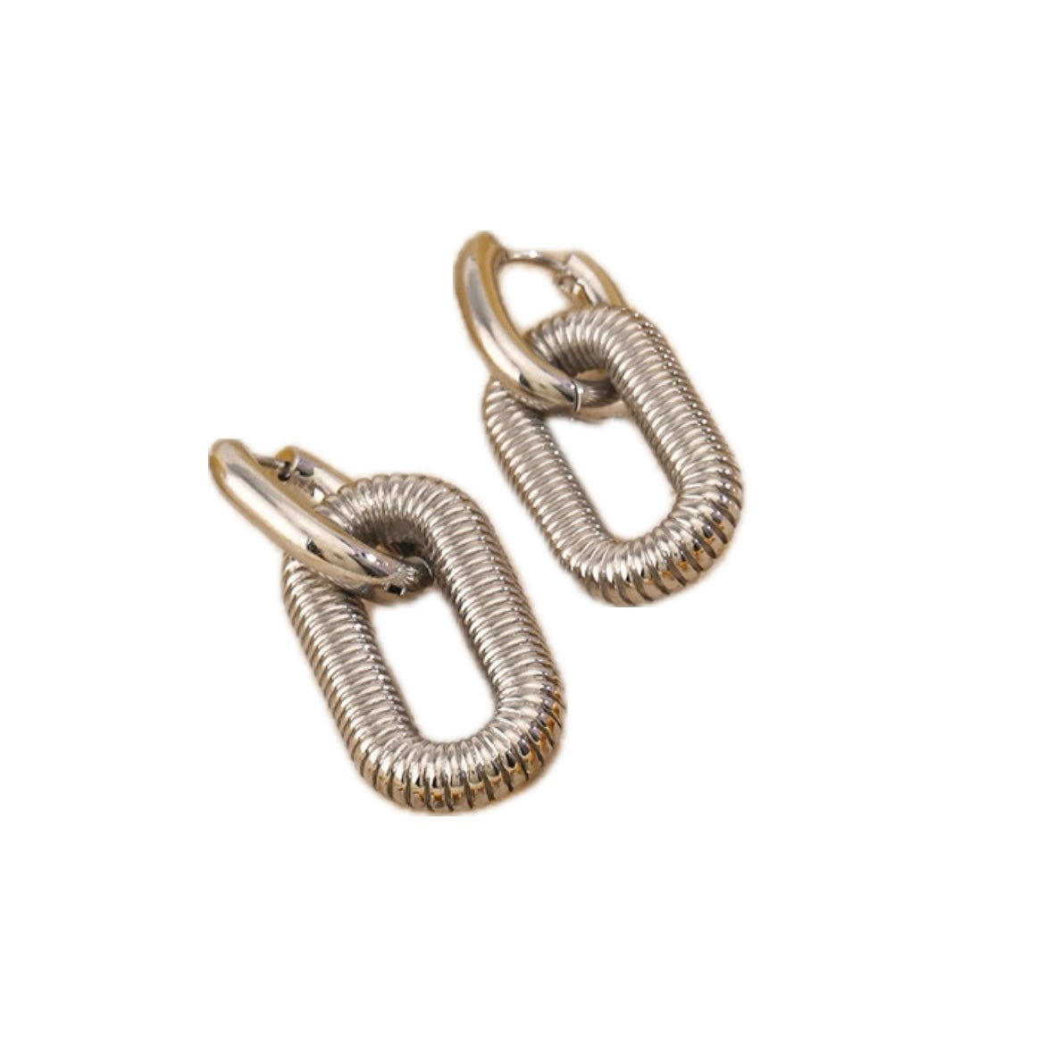 Mega cool earrings “Mieke” in gold &amp; silver